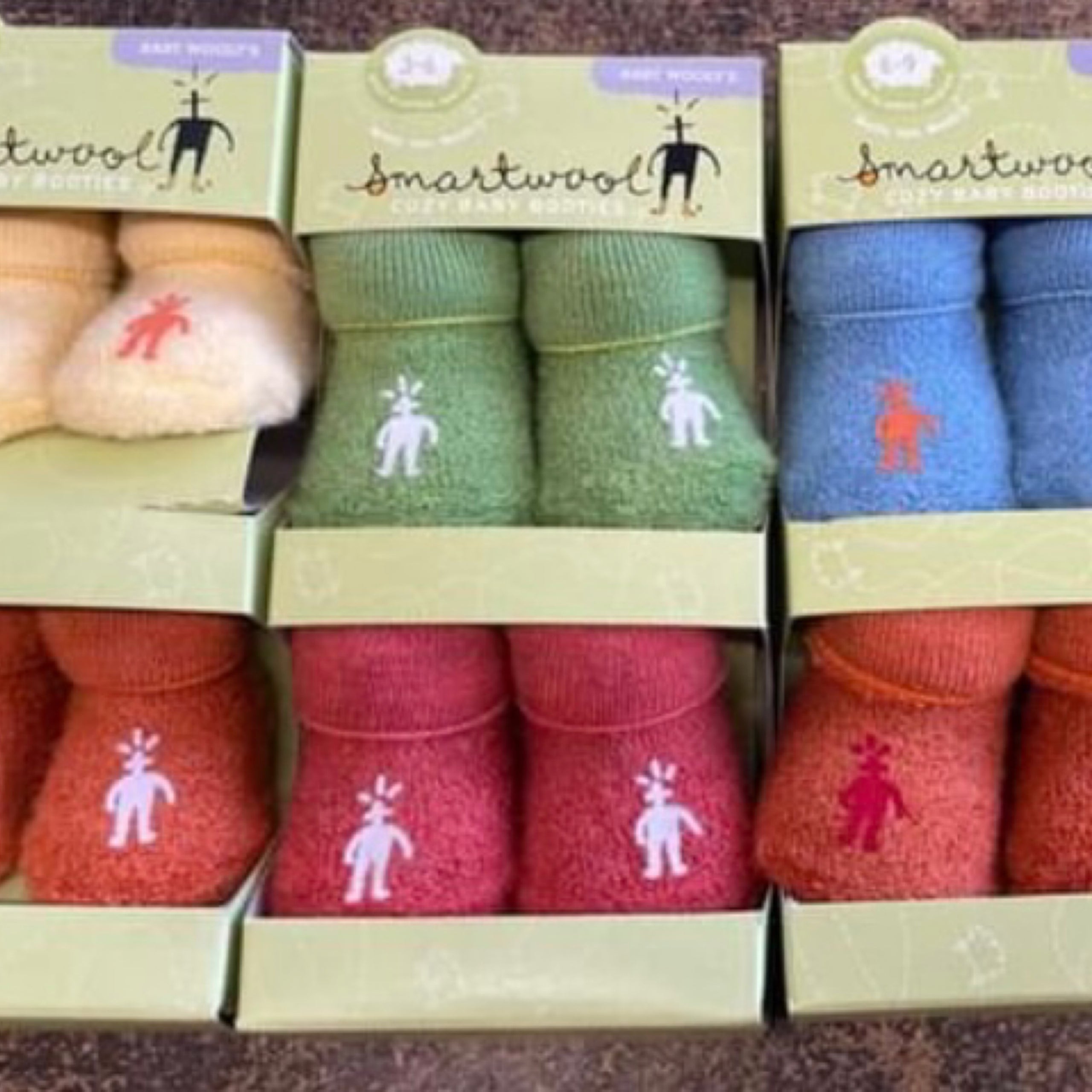 smartwool baby booties