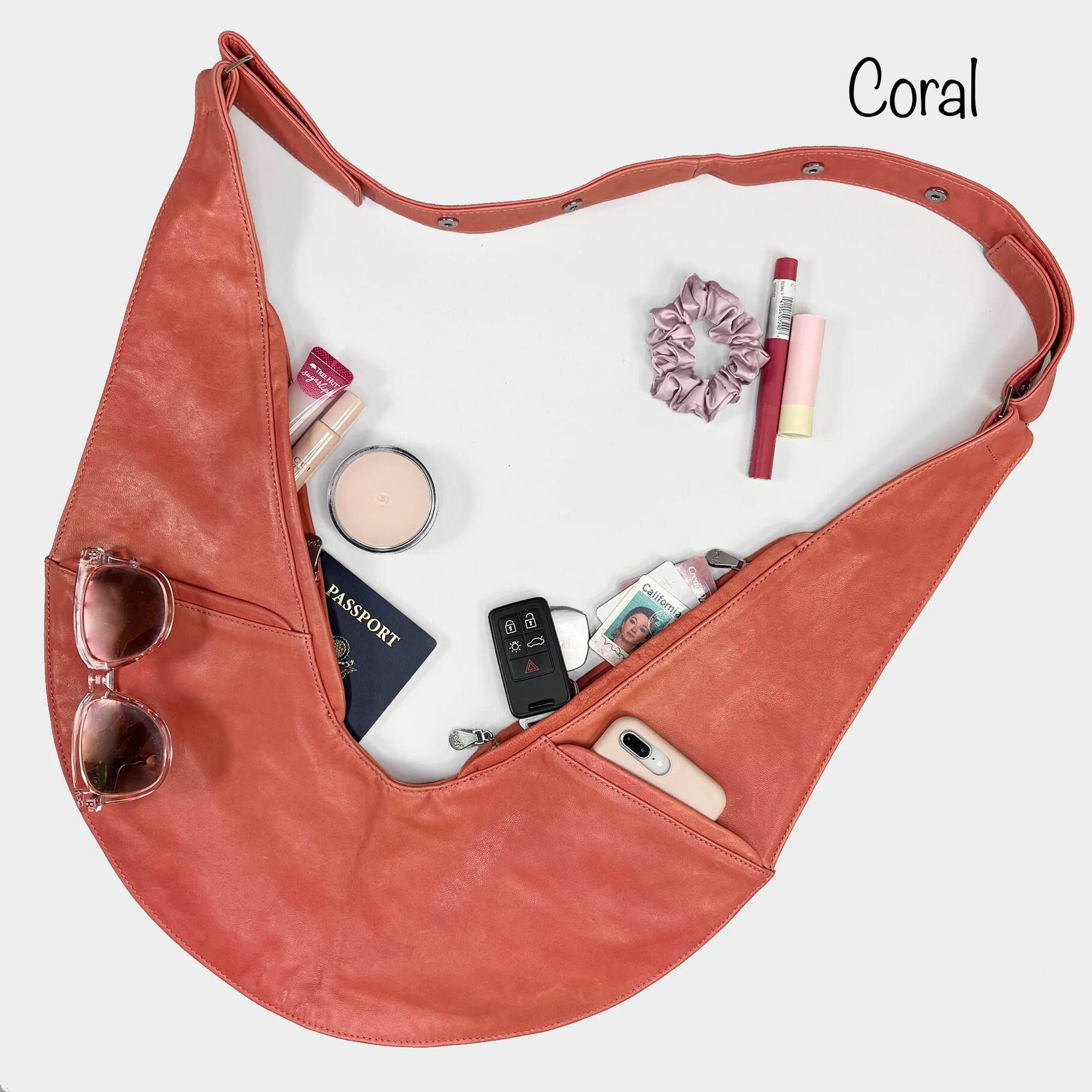 Genuine Leather Sash Bag G H Family Boutique