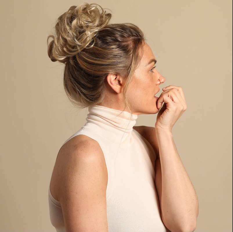Top knot ponytail holder sales